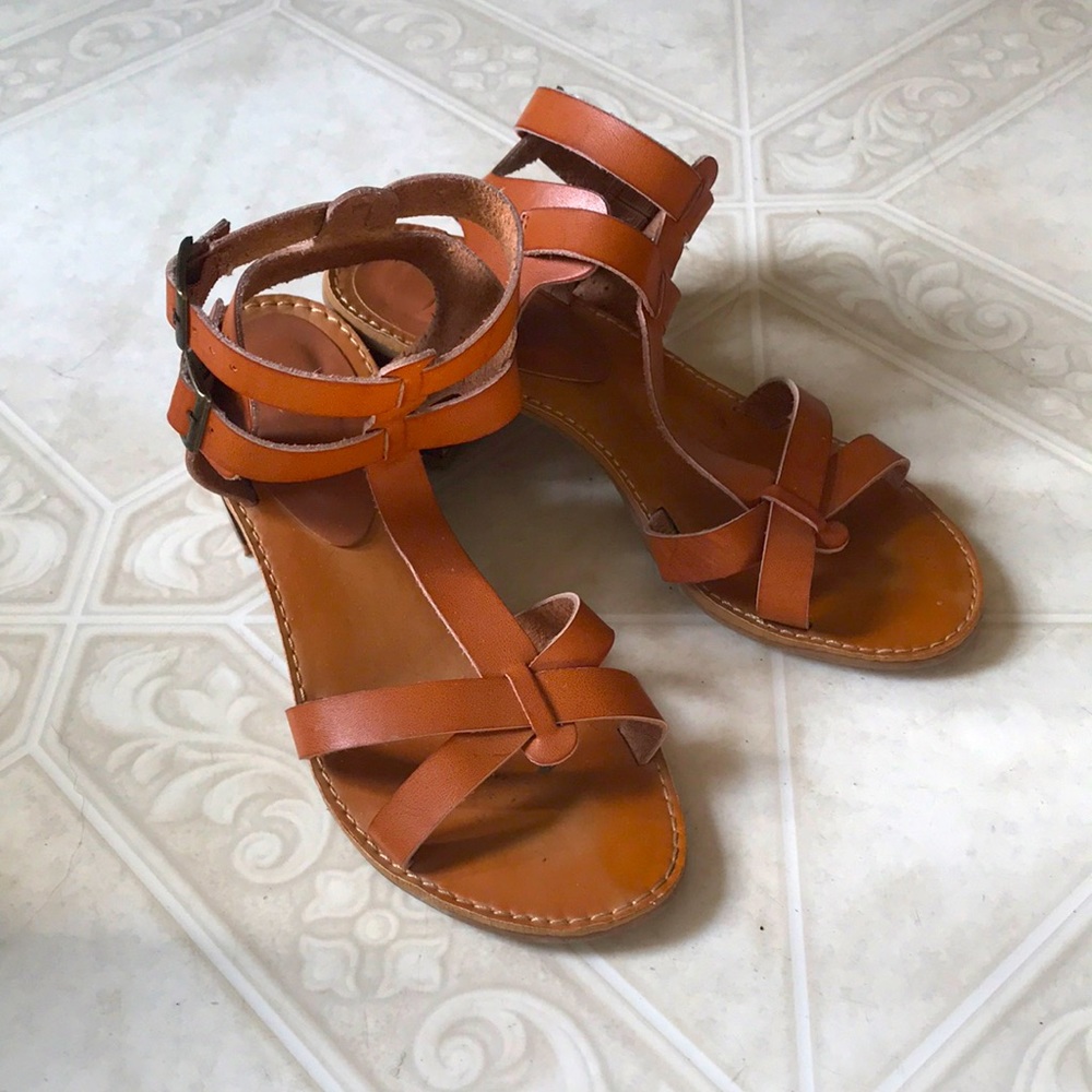 Brown Gladiator Sandals